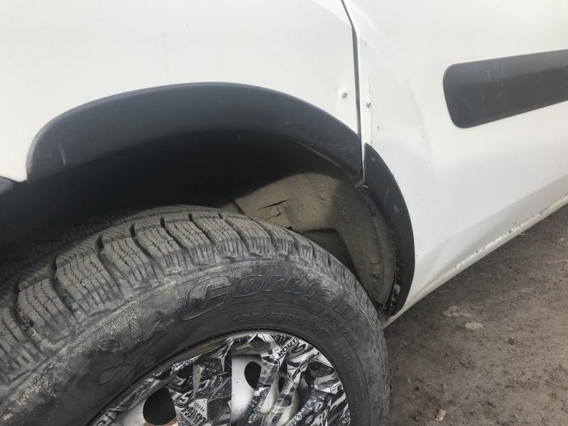 Купити Накладки на арки (4 шт, чорні) для Fiat Doblo I 2005-2010 рр