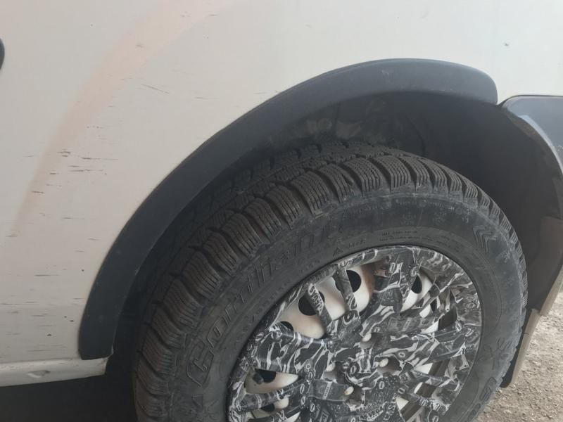 Купити Накладки на арки (4 шт, чорні) для Fiat Doblo I 2005-2010 рр