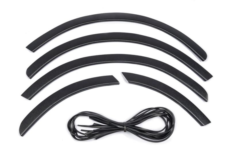 Купити Накладки на арки (4 шт, чорні) для Fiat Doblo I 2005-2010 рр