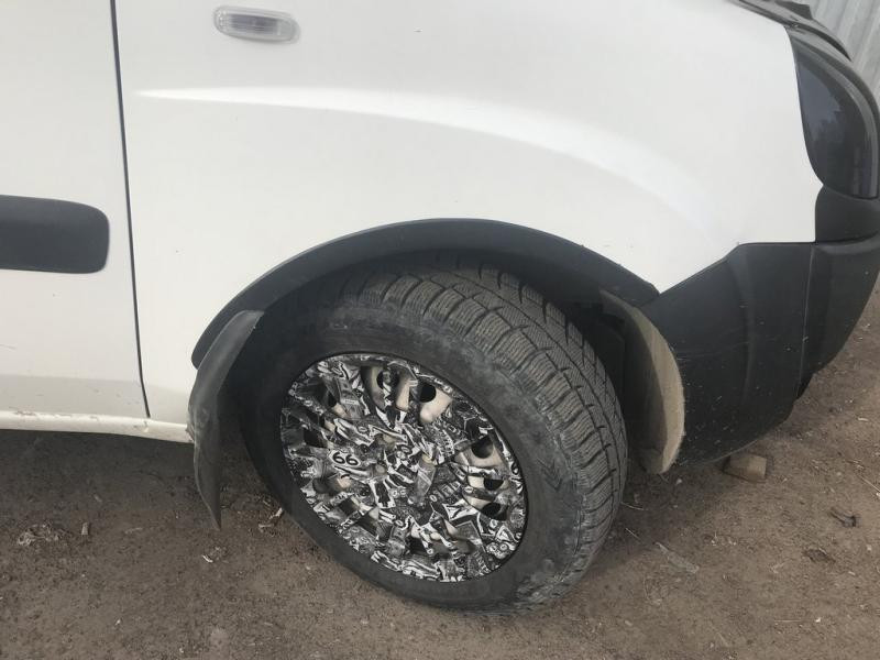 Купити Накладки на арки (4 шт, чорні) для Fiat Doblo I 2005-2010 рр