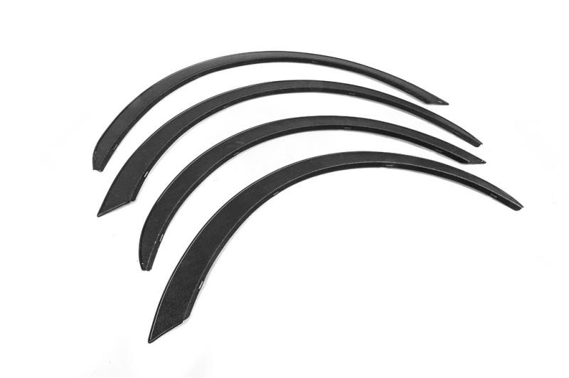 Купить Накладки на арки (4 шт, черные) для Fiat Punto Grande/EVO 2006-2018 гг