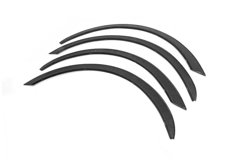 Купить Накладки на арки (4 шт, черные) для Fiat Punto Grande/EVO 2006-2018 гг