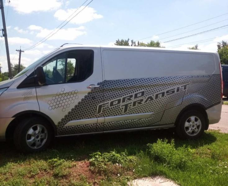 Купити Накладки на арки (6 шт, чорні) для Ford Custom 2013-2022 рр