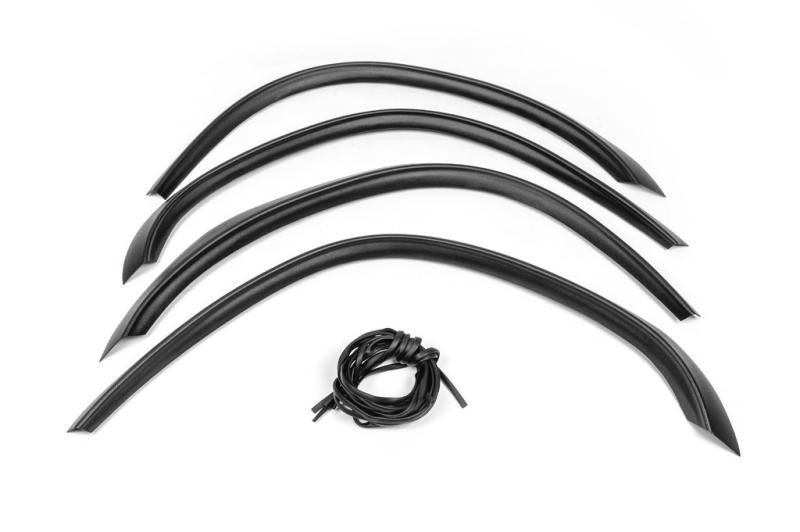 Купити Накладки на арки (4 шт, чорні) для Ford Transit 1991-2000 рр