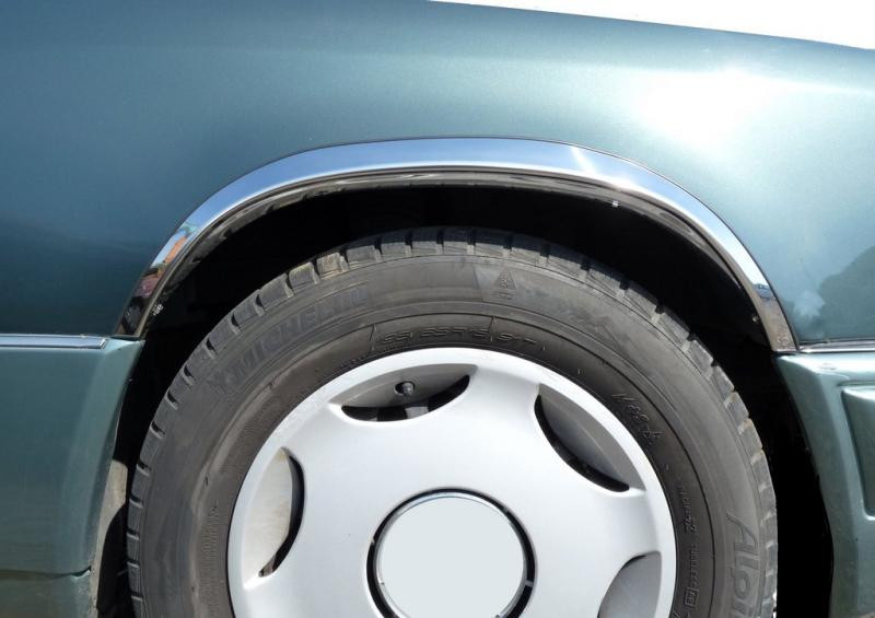 Купить Накладки на арки 1989-1995 (4 шт, нерж) для Mercedes E-сlass W124