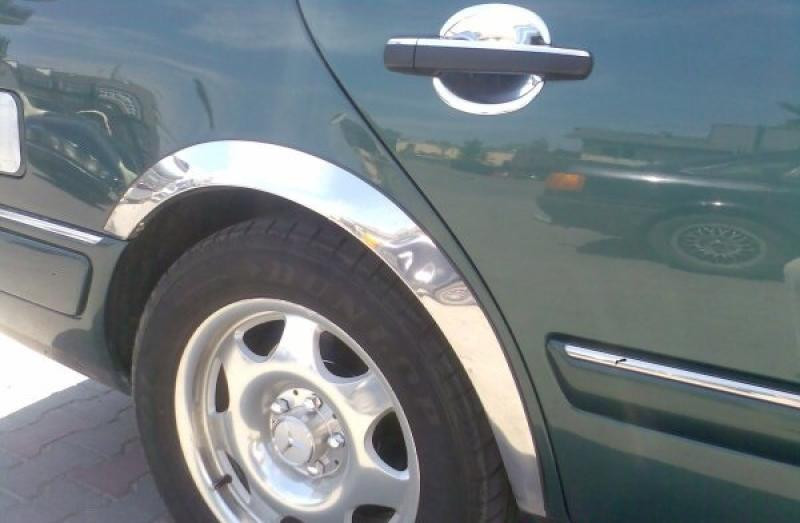 Купити Накладки на арки (4 шт, нерж) для Mercedes E-сlass W210 1995-2002 рр