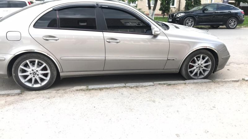 Купить Накладки на арки (4 шт, нерж) для Mercedes E-сlass W211 2002-2009 гг