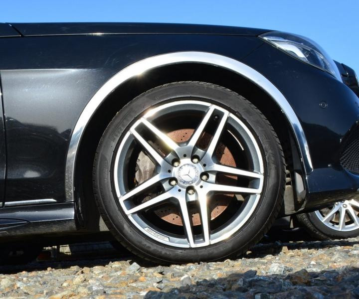 Купити Накладки на арки (4 шт, нерж) для Mercedes E-сlass W212 2009-2016рр