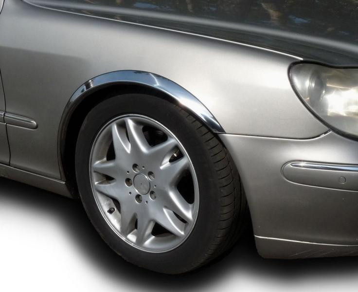 Купити Накладки на арки (4 шт, нерж) для Mercedes S-сlass W220