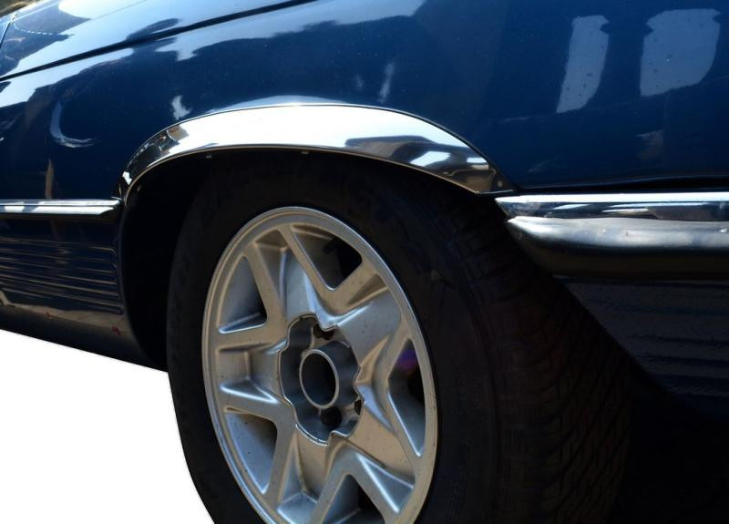 Купити Накладки на арки (4 шт, нерж) для Mercedes W107