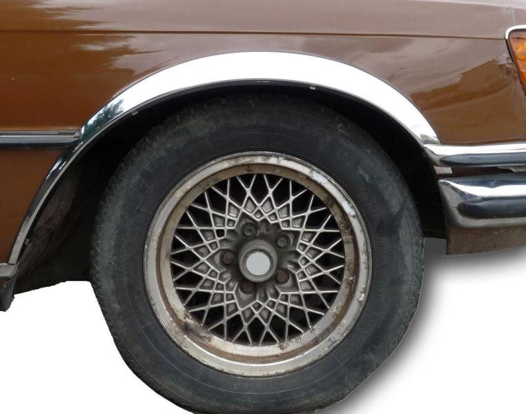 Купити Накладки на арки (4 шт, нерж) для Mercedes W116