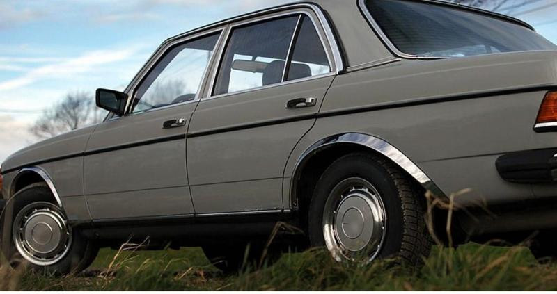 Купить Накладки на арки (4 шт, нерж) для Mercedes W123