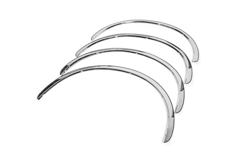 Купить Накладки на арки (4 шт, нерж) для Nissan Micra K12 2003-2010 гг