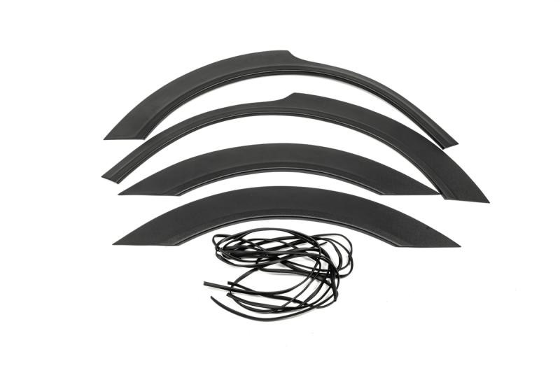 Купити Накладки на арки (2011-2019, 4 шт, чорні, ABS) для Renault Master рр