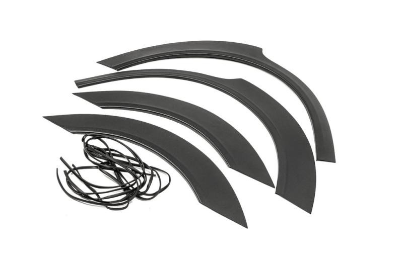 Купити Накладки на арки (2011-2019, 4 шт, чорні, ABS) для Renault Master рр