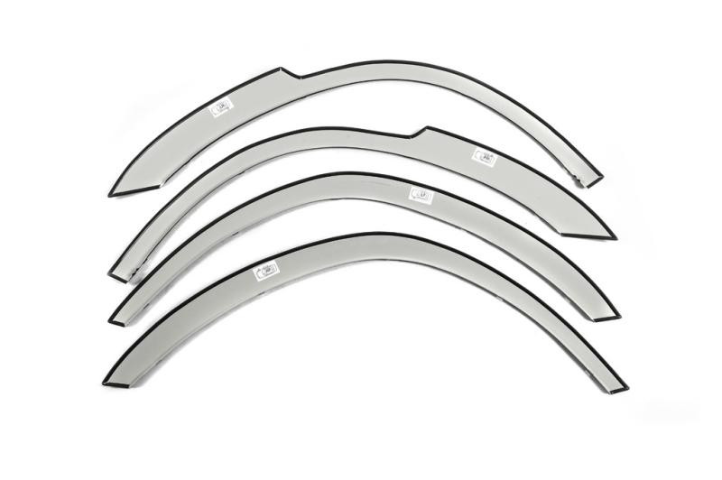 Купити Накладки на арки (4 шт, чорні) для Nissan X-trail T30 2002-2007рр