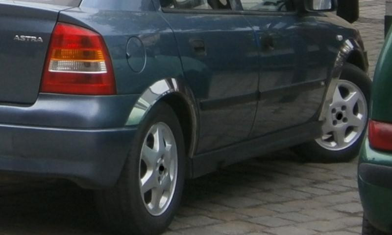 Купить Накладки на арки (4 шт, нерж) для Opel Astra G classic 1998-2012 гг