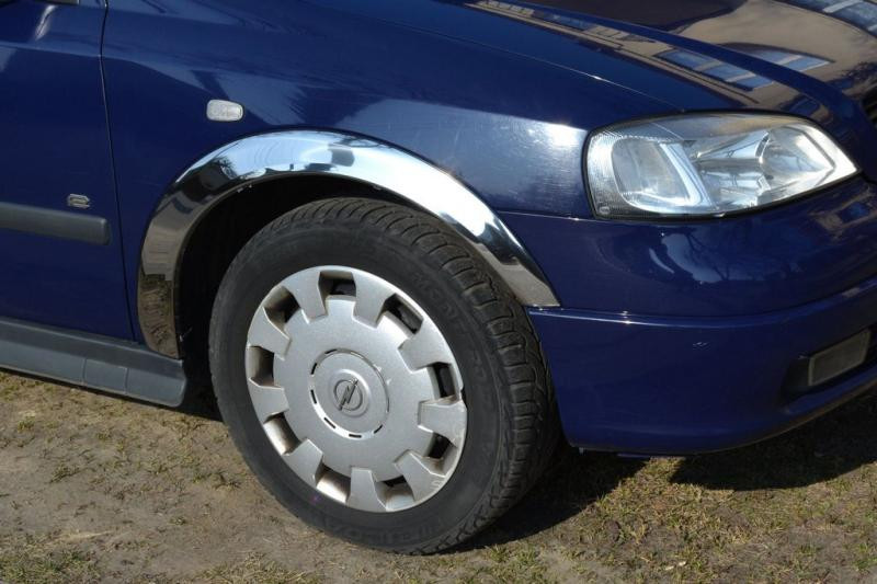 Купить Накладки на арки (4 шт, нерж) для Opel Astra G classic 1998-2012 гг