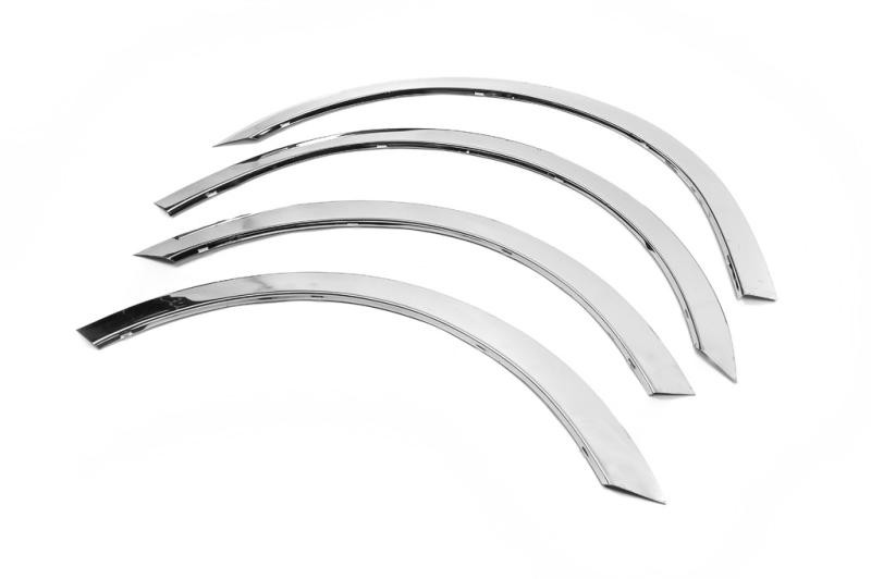 Купить Накладки на арки (2004-2008, 4 шт, нерж) для Peugeot 407