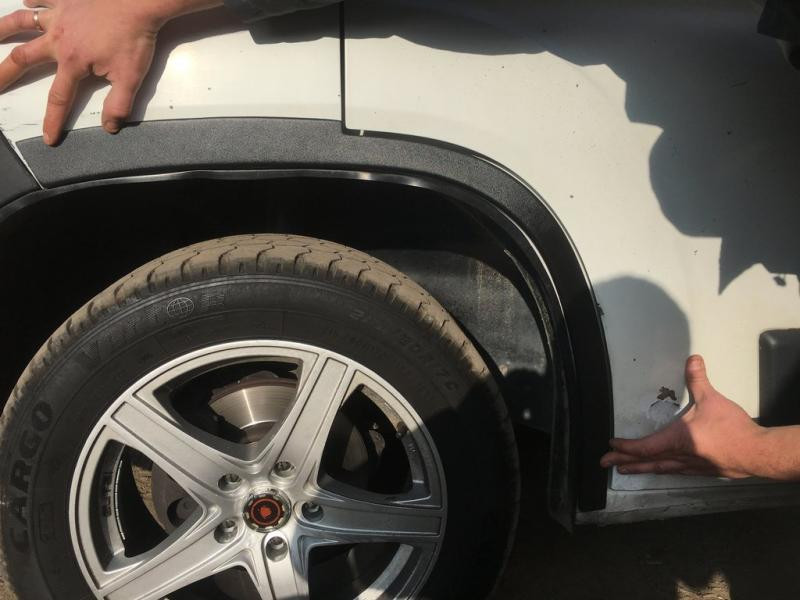 Купить Накладки на арки (4 шт, черные) Металлические для Peugeot Boxer 2006-2025 гг