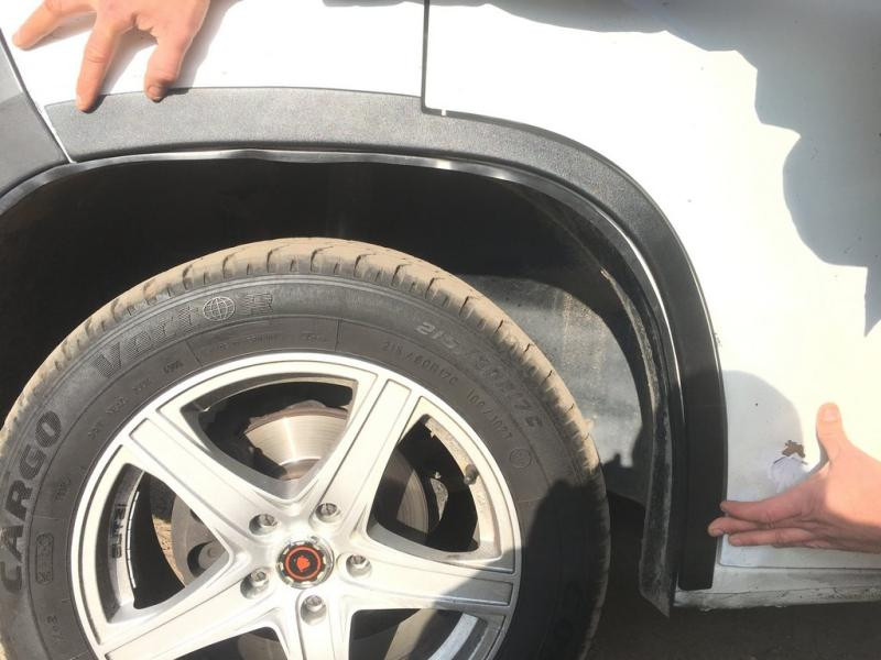 Купить Накладки на арки (4 шт, черные) Металлические для Peugeot Boxer 2006-2025 гг