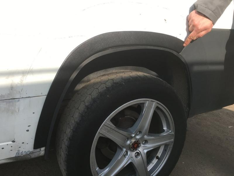 Купить Накладки на арки (4 шт, черные) Металлические для Peugeot Boxer 2006-2025 гг