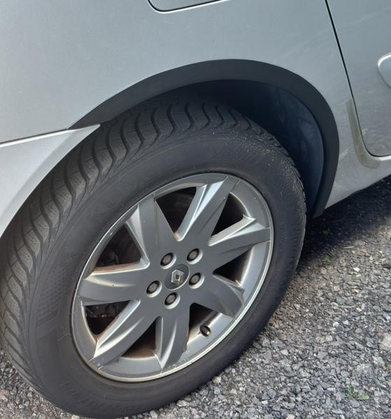 Купити Накладки на арки (4 шт, чорні) для Renault Espace 2002-2014 рр