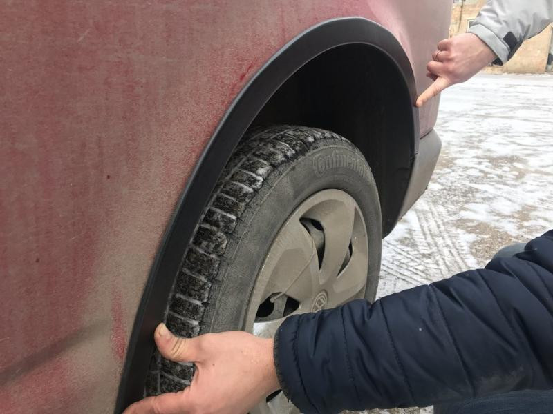 Купити Накладки на арки (6 шт, чорні) ABS пластик для Volkswagen T5 Transporter 2003-2010 рр