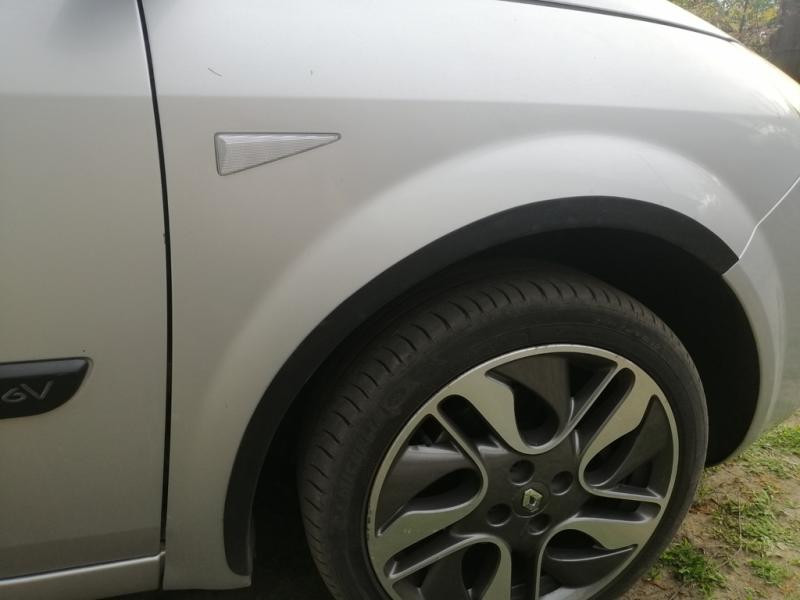 Купити Накладки на арки (4 шт, чорні) для Renault Scenic/Grand 2003-2009 рр