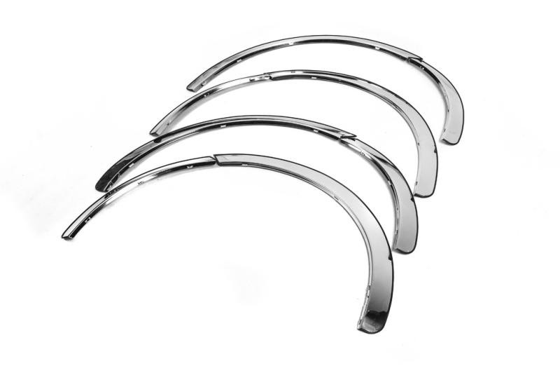 Купити Накладки на арки (4 шт, нерж) для Toyota Yaris 2006-2011 рр