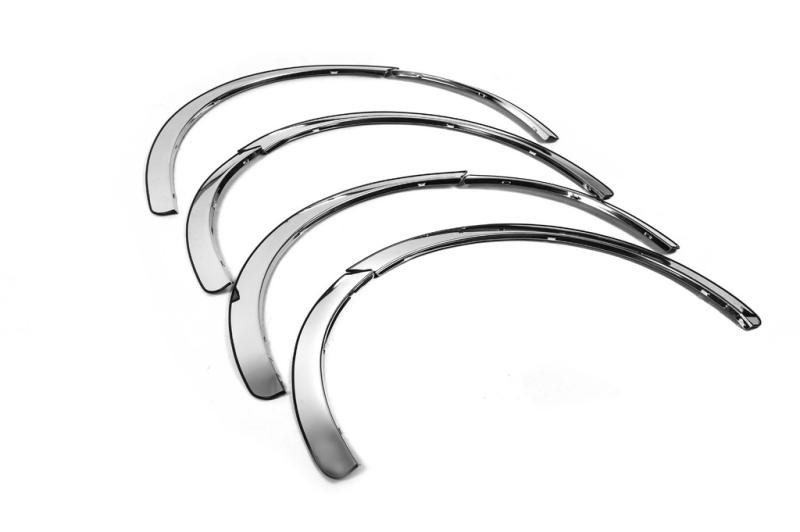 Купити Накладки на арки (4 шт, нерж) для Toyota Yaris 2006-2011 рр
