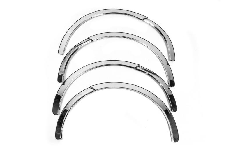 Купити Накладки на арки (4 шт, нерж) для Toyota Yaris 2006-2011 рр