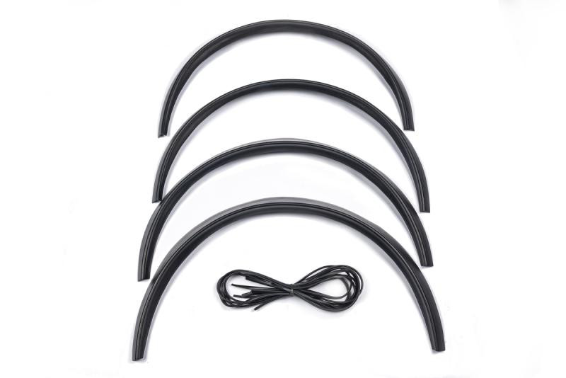 Купити Накладки на арки (4 шт, чорні) для Volkswagen Golf 2