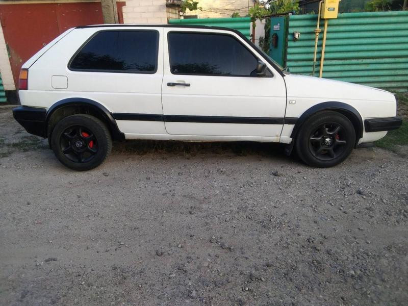 Купити Накладки на арки (4 шт, чорні) для Volkswagen Golf 2