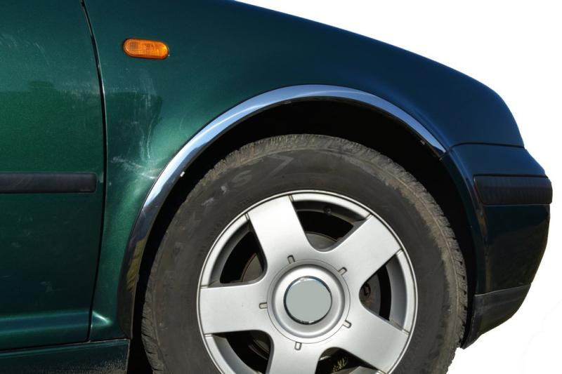 Купити Накладки на арки (4 шт, нерж) для Volkswagen Golf 4