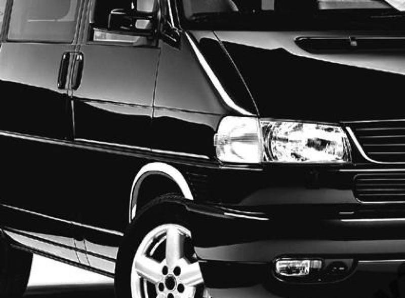 Купить Накладки на арки (4 шт, нерж) для Volkswagen T4 Caravelle/Multivan