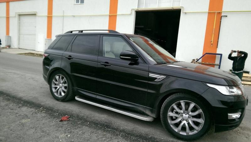 Купити Рейлінги Skyport (Black) для Range Rover Sport 2013-2022 рр