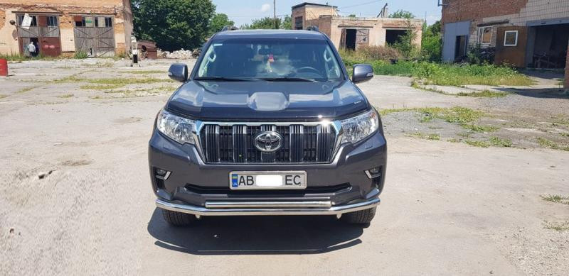 Купить Передняя защита ST014 (нерж) 60/60 мм для Toyota Land Cruiser Prado 150