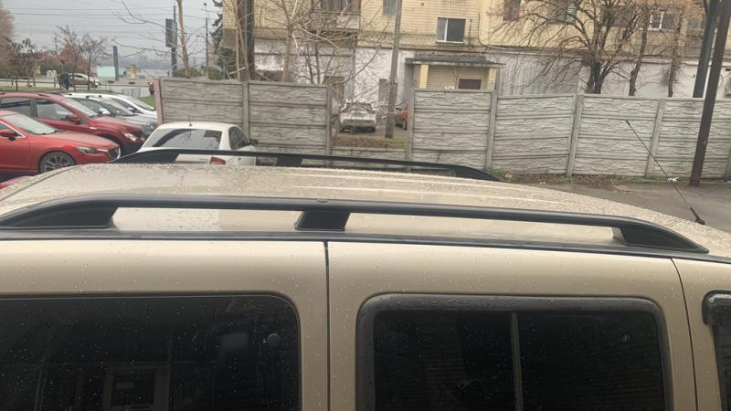 Купити Рейлінги Skyport (чорні) для Fiat Doblo I 2001-2005 рр