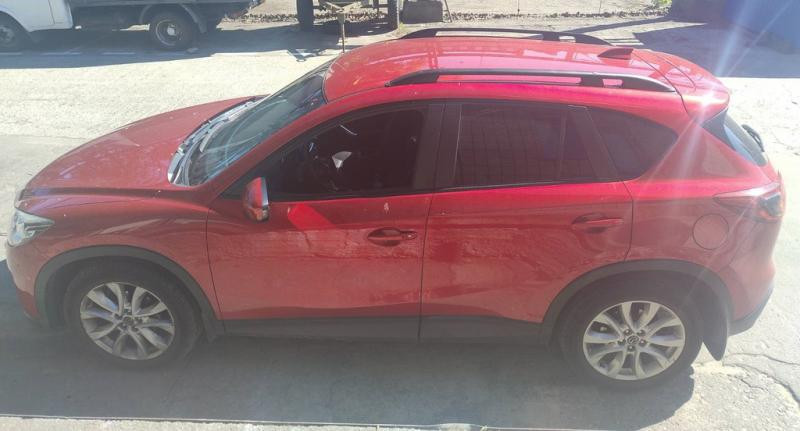 Купити Рейлінги Skyport Black (2 шт) для Mazda CX-5 2012-2017рр