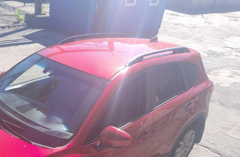 Купити Рейлінги Skyport Black (2 шт) для Mazda CX-5 2012-2017рр