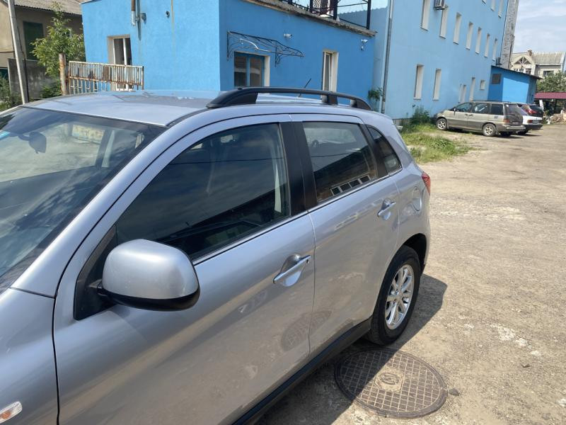 Купити Рейлінги Skyport Black (2 шт) для Mitsubishi ASX 2010-2023 рр