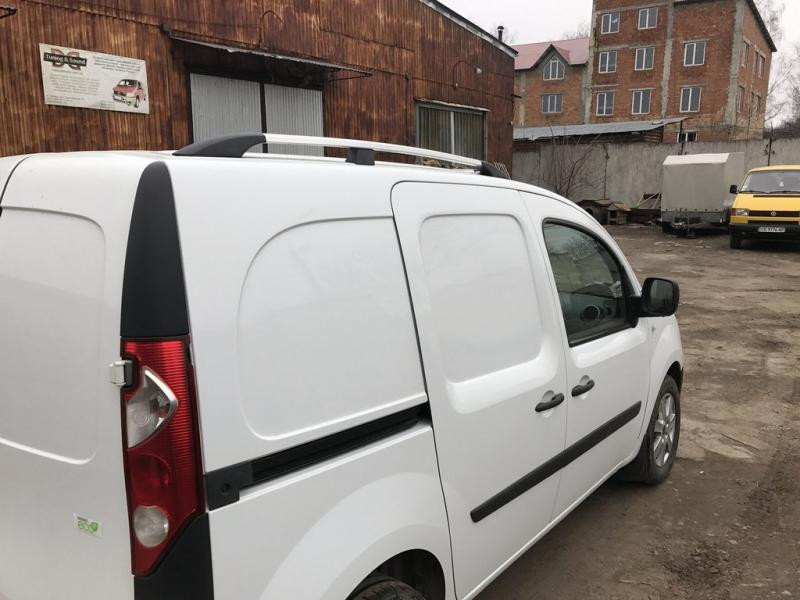 Купити Рейлінги хром Максі база, Пластикові ніжки для Renault Kangoo 2008-2020 рр