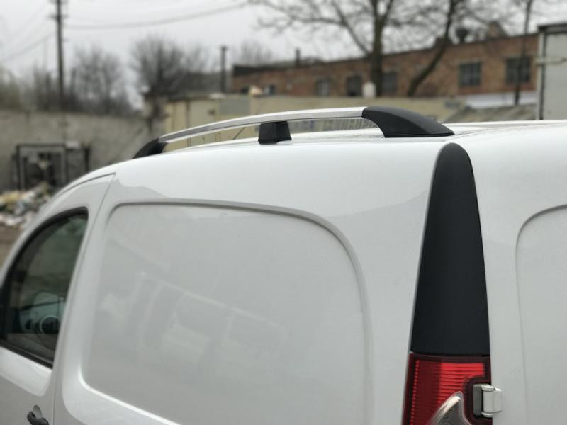 Купить Рейлинги хром Макси база, Чугунные ножки для Renault Kangoo 2008-2020 гг