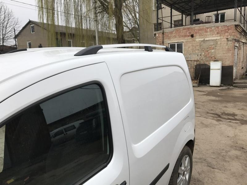 Купить Рейлинги хром Макси база, Чугунные ножки для Renault Kangoo 2008-2020 гг