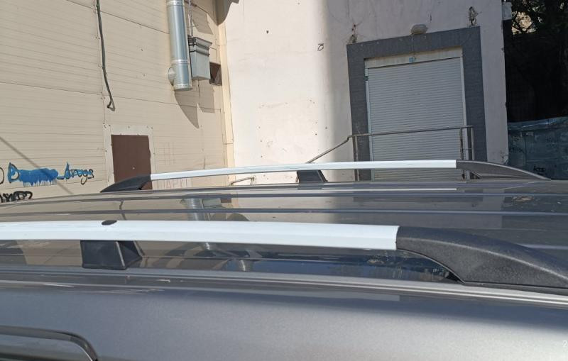 Купити Рейлінги ХРОМ 143 см, Чавунні ніжки для Nissan NV200 2009- рр