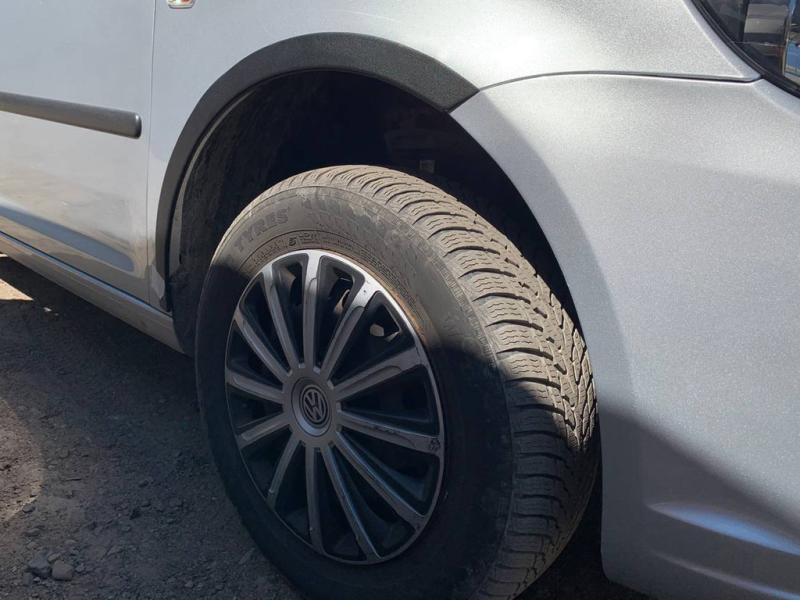 Купити Накладки на арки (чорний мат) Коротка база, 2 бічних (пластик) для Volkswagen Caddy 2010-2015 рр