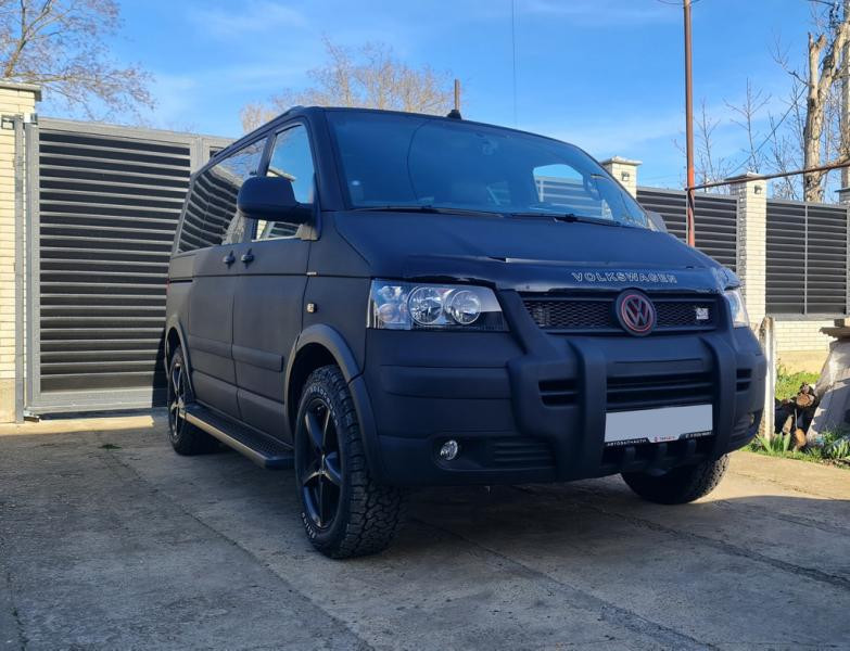 Купить Передняя накладка губа (под покраску) для Volkswagen T5 Transporter 2003-2010 гг