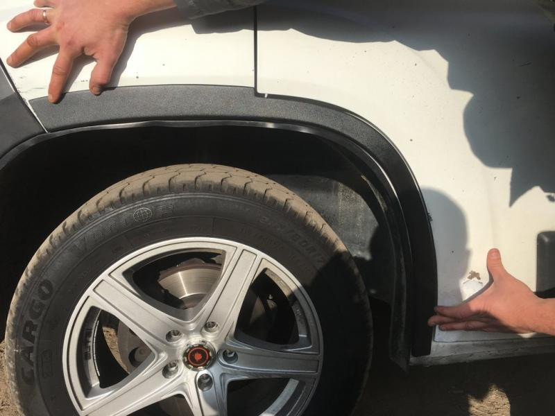 Купити Накладки на арки (4 шт, чорні) ABS-Пластик (2006-2014) для Peugeot Boxer рр