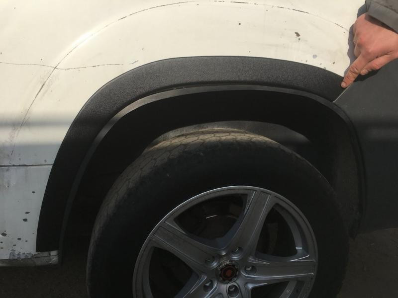 Купити Накладки на арки (4 шт, чорні) ABS-Пластик (2006-2014) для Peugeot Boxer рр